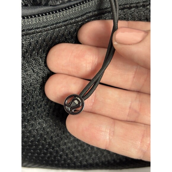 Lululemon Fast Track Convertible Bag Black Mesh Sling Shoulder Backpack Duffel - Picture 7 of 14